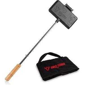 Smörgåsjärn i Gjutjärn med Handtag & Väska